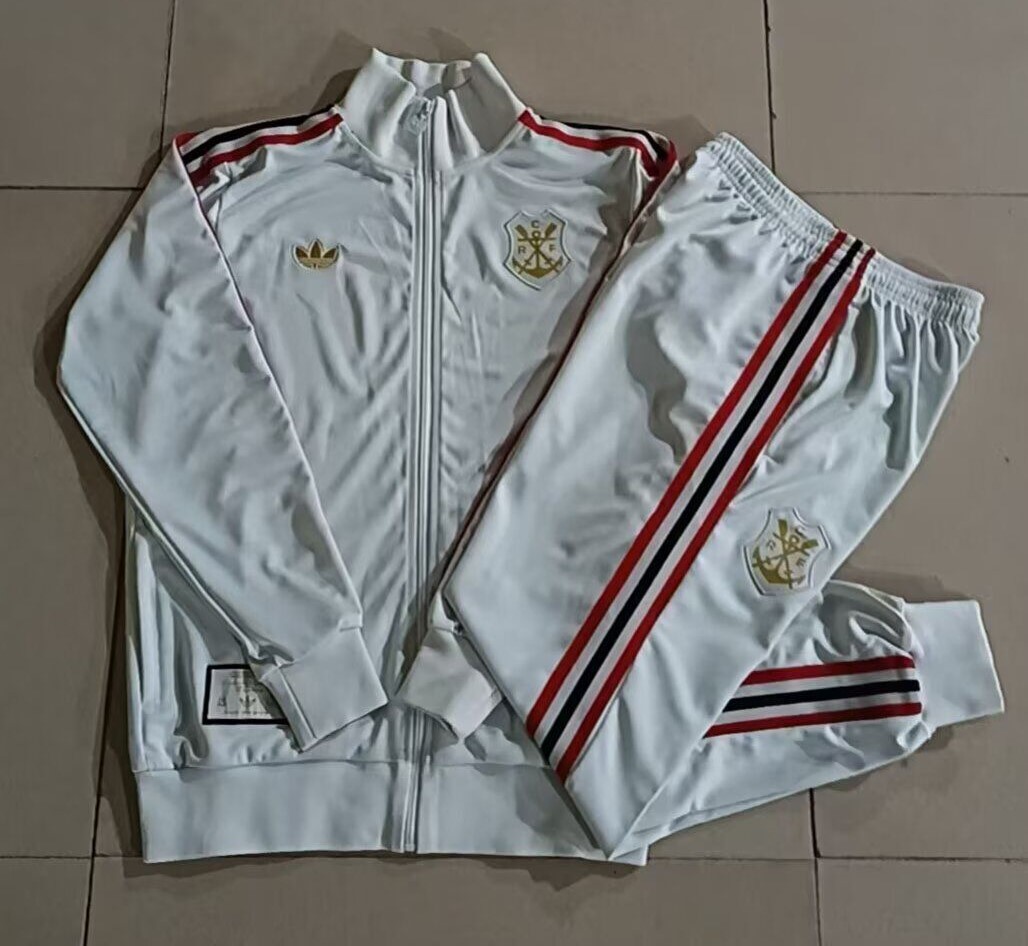 AAA Quality Flamengo 25/26 Tracksuit - White